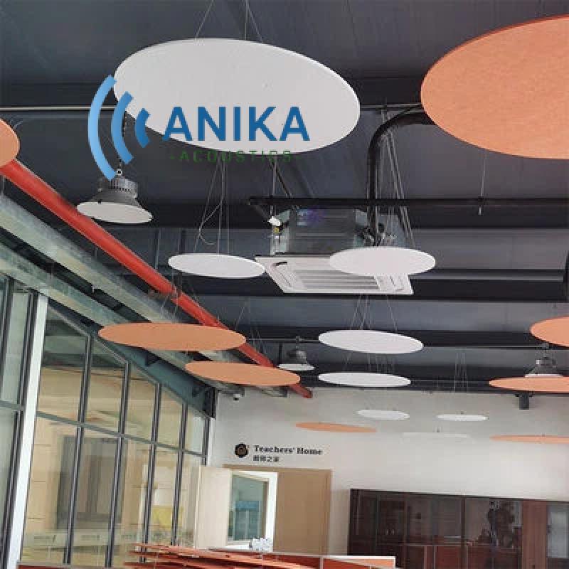 3700G/M2 Density Acoustic Ceiling Cloud Heat Insulation And Dustproof
