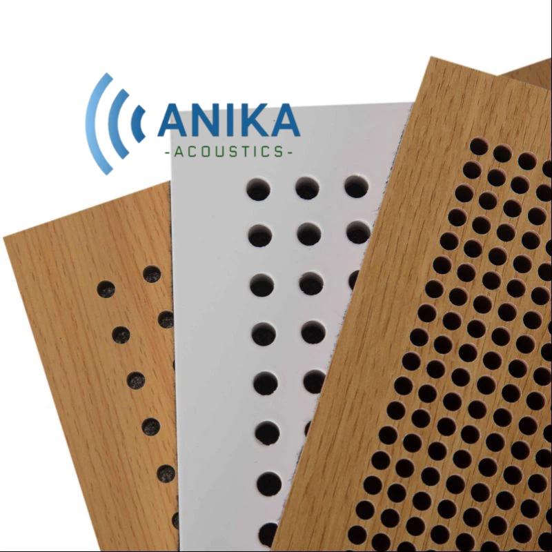 Acoustic Perforated Wood Panels