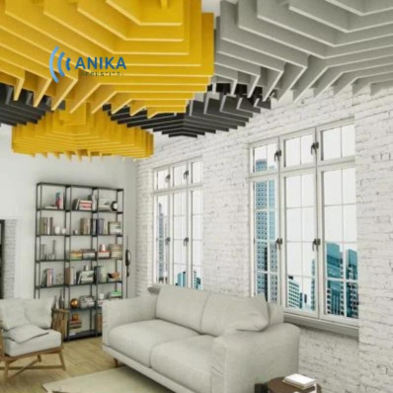Ceiling Polyester Fiber Acoustic Panel for Modern Acoustic Solutions Interior PET Panel