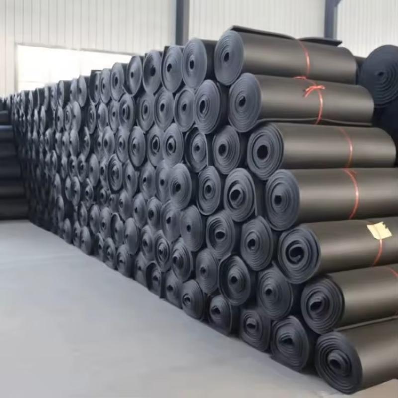 Anika NBR/PVC rubber and plastic foam insulation board, with self-adhesive layer, for thermal insulation, 10mm-25mm thick.