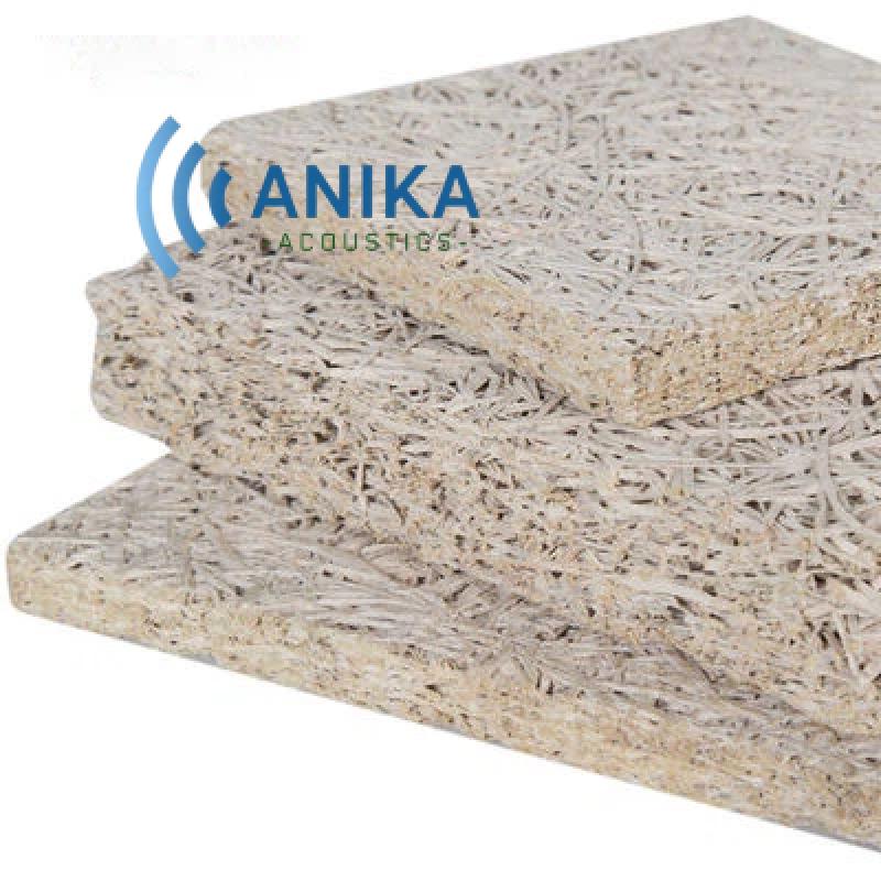 Easy Installation Acoustic Wood Wool Ceiling Panels with Modern Style