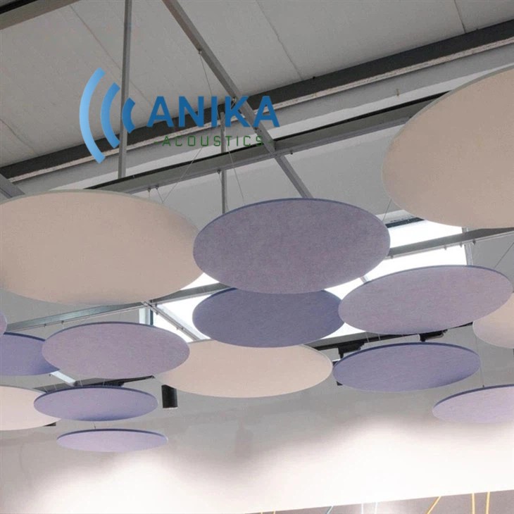 Polyester Fiber Acoustic Cloud Hanging Panels