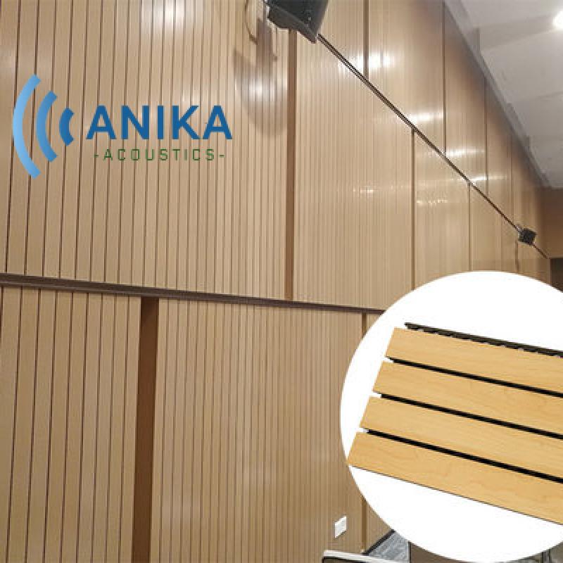 Soundproofing MDF Wooden Grooved Panels
